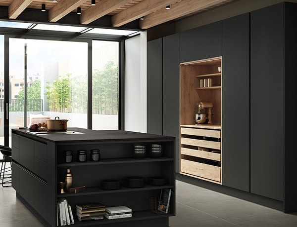 Aukšto slėgio laminatas nuo pirštų atspaudų